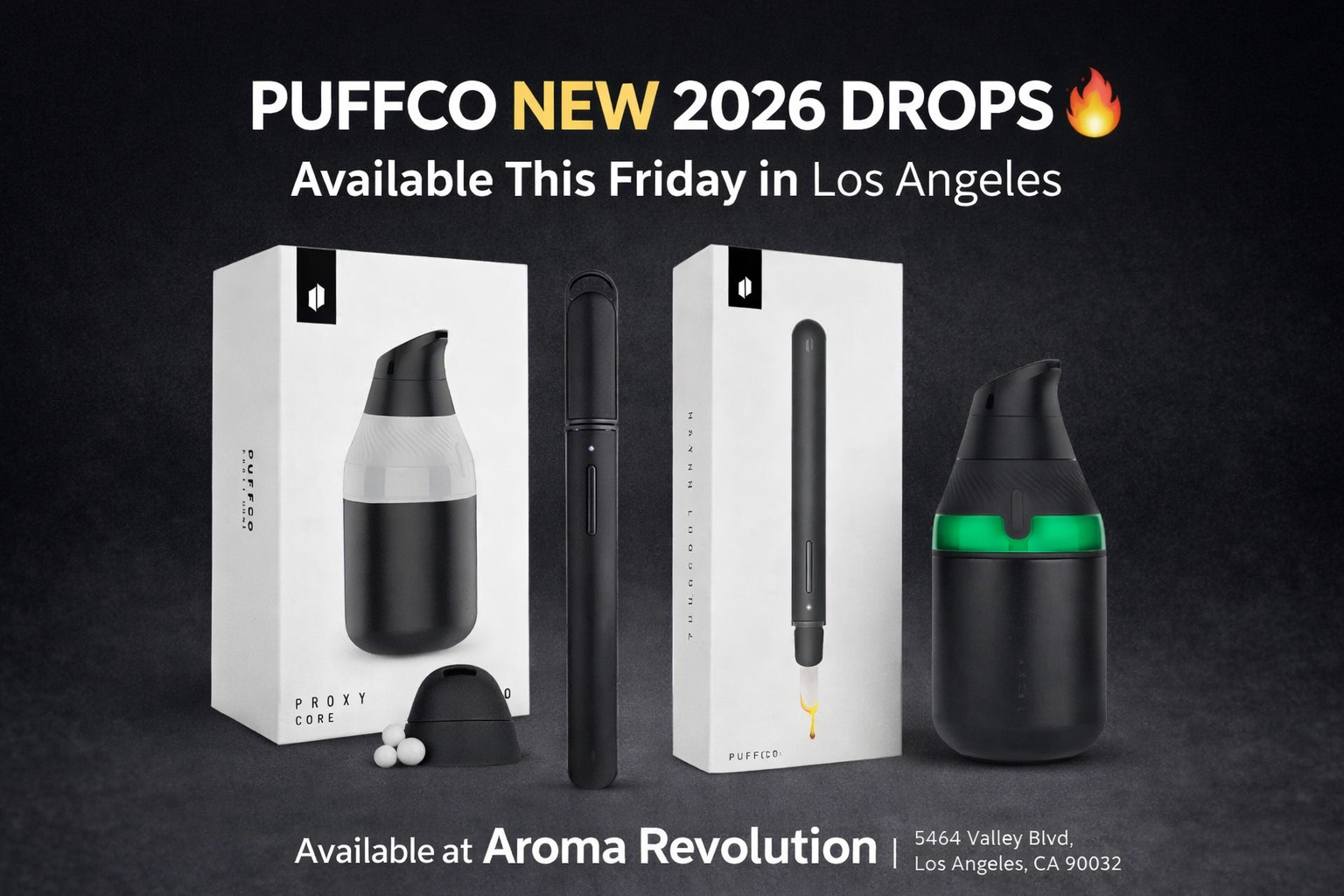 PUFFCO 2026 RELEASES 🔥 Get Them First in Los Angeles