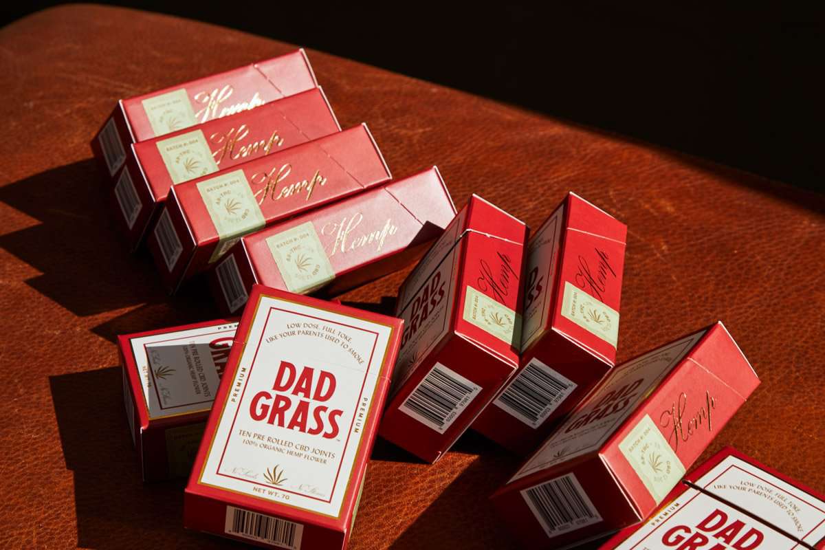 Hemp CBD Pre Rolled Joints 10 Pack by Dad Grass