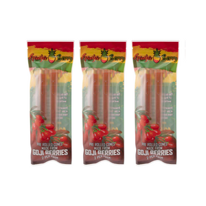 Ganja Berry Pre Rolled Cones - 3 Pack- Made from Goji Berries All Natural