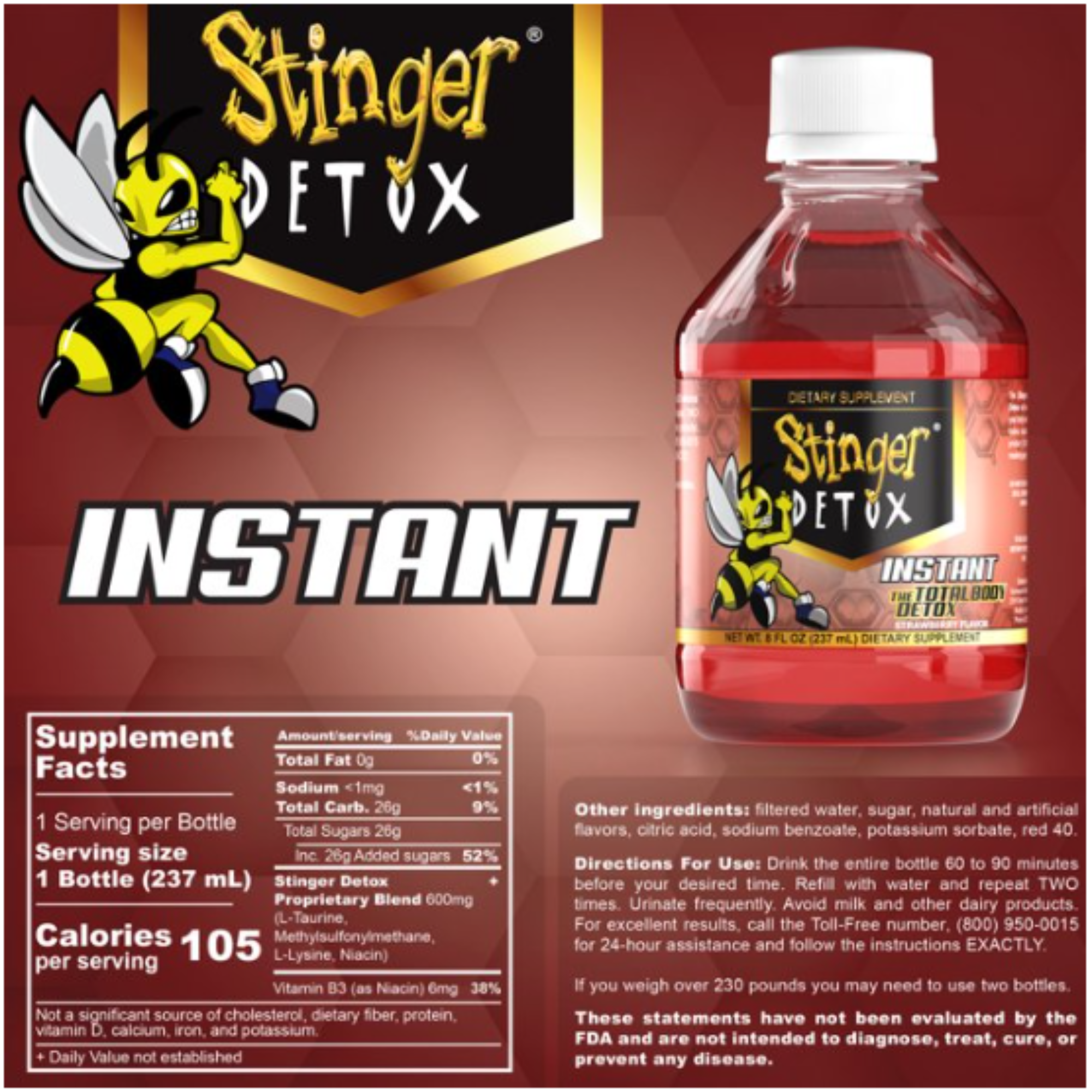 stinger detox instant the total body detox| matriarch.la