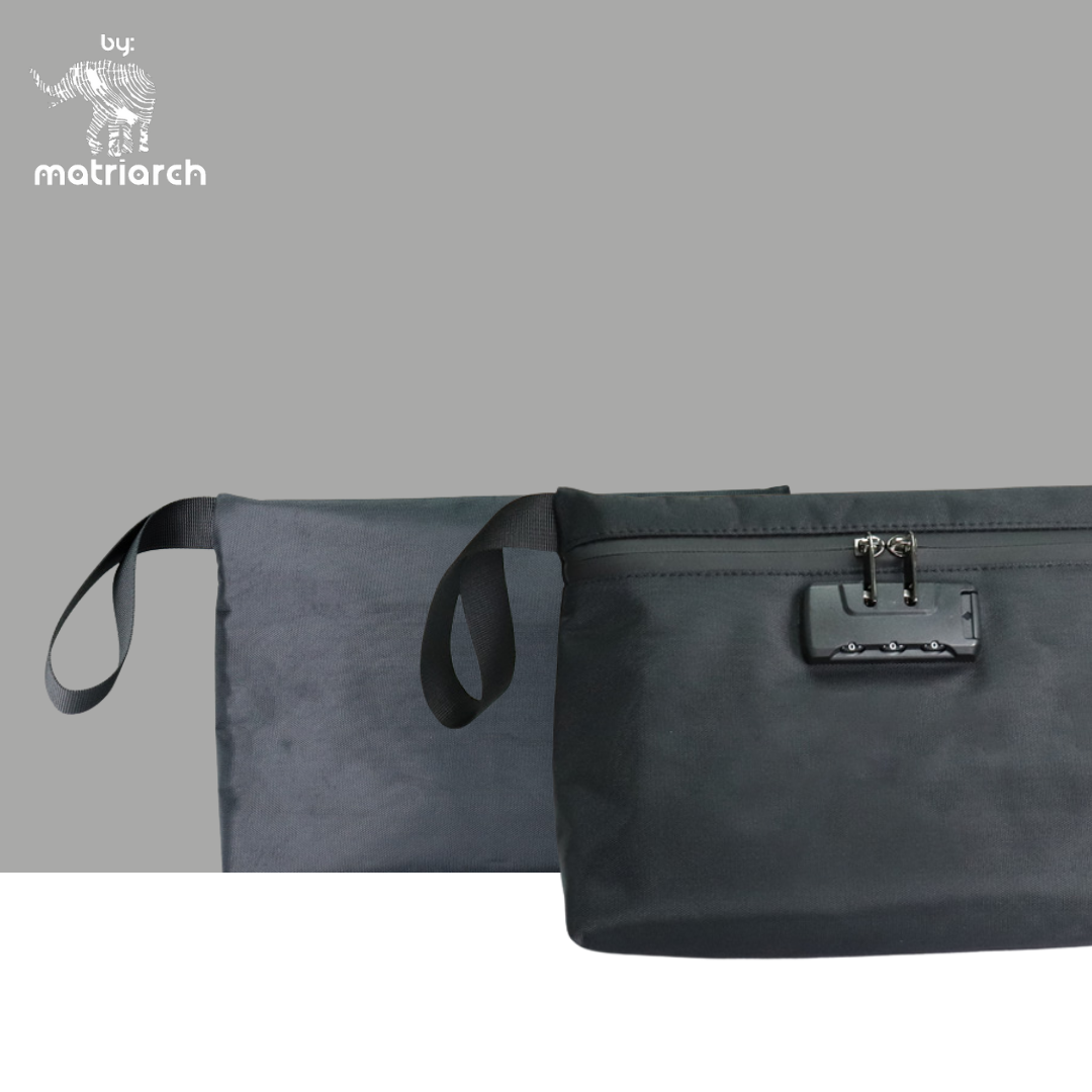 smell proof stash bag with lock| matriarch.la